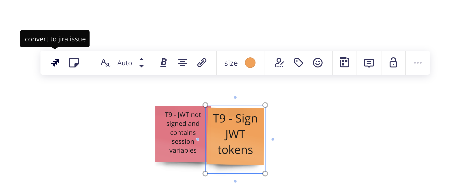 convert to Jira issue