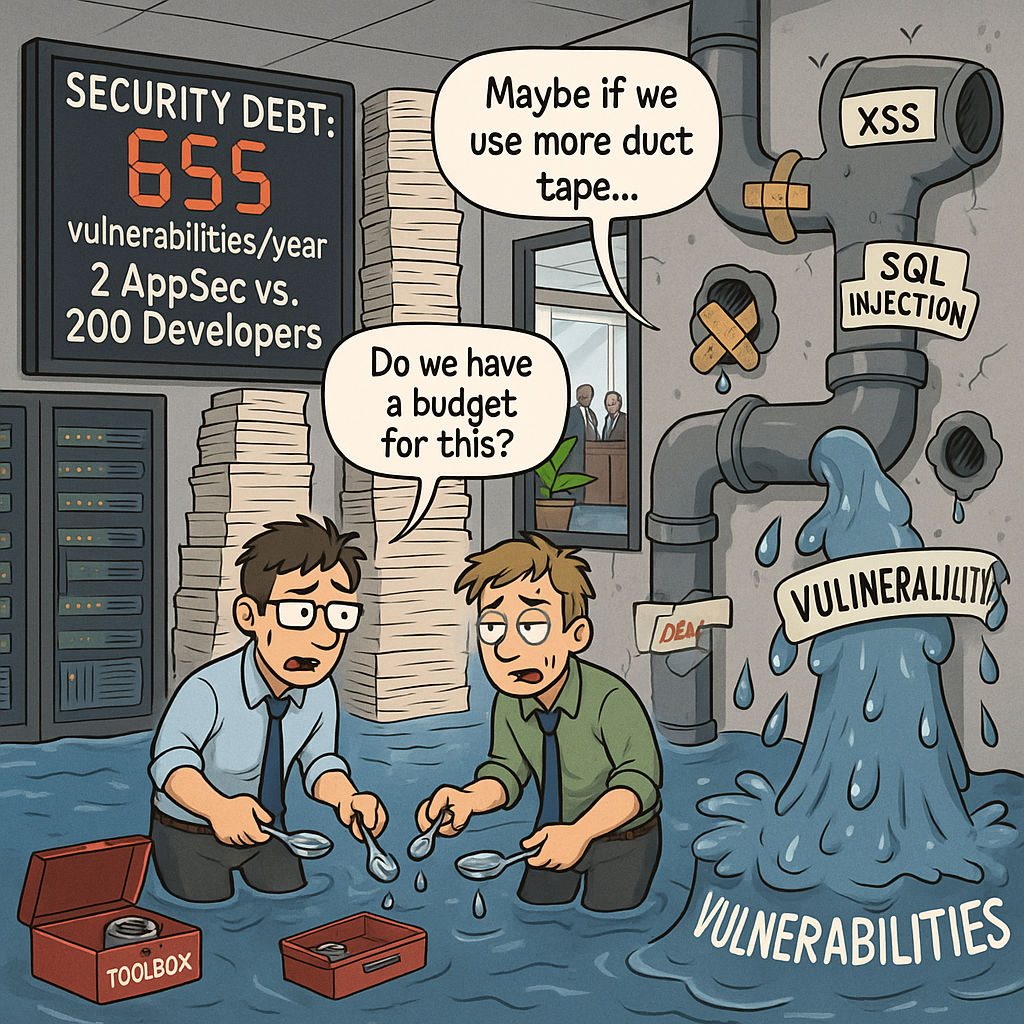 Too few people and too few resources