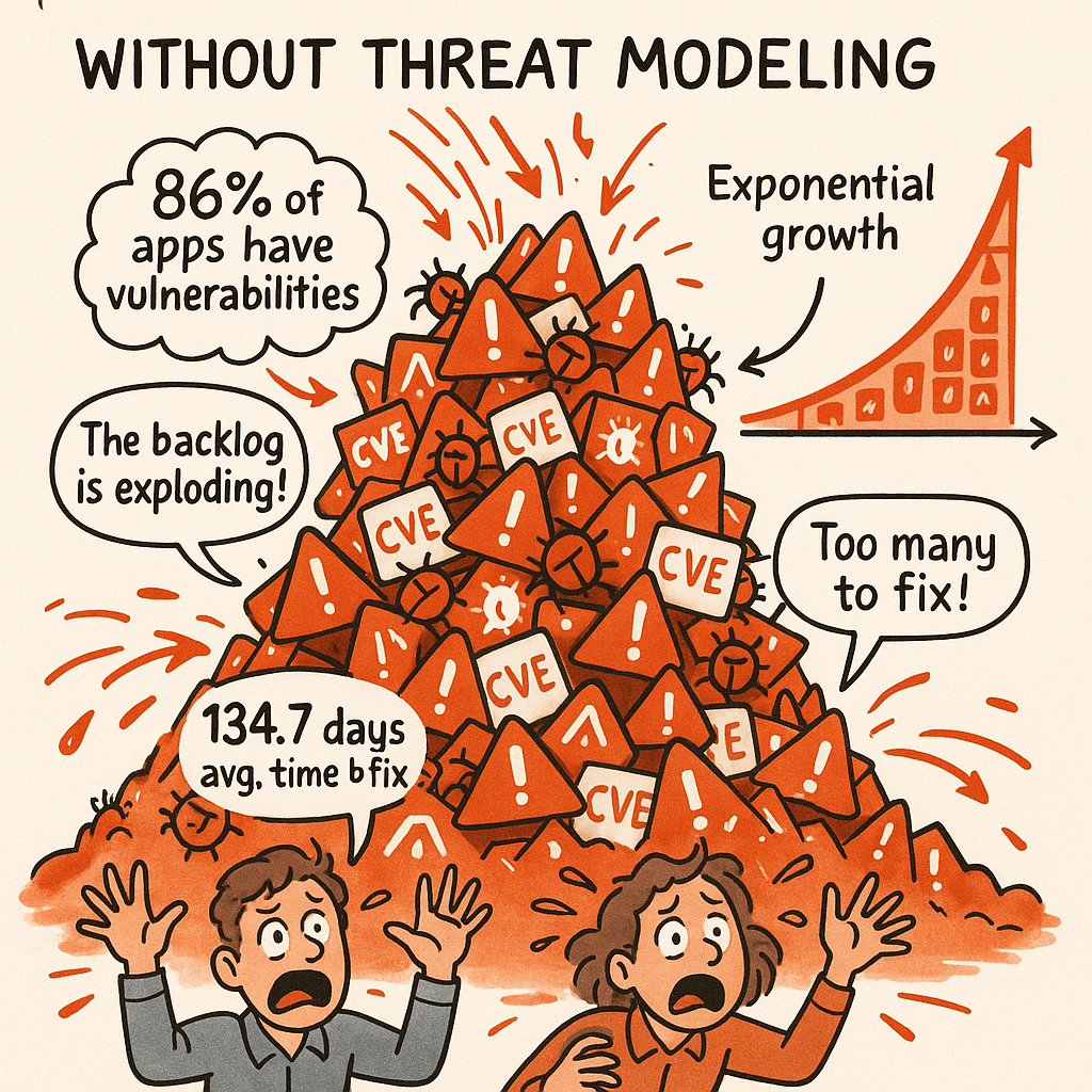 Exponential Vulnerability Backlog Growth